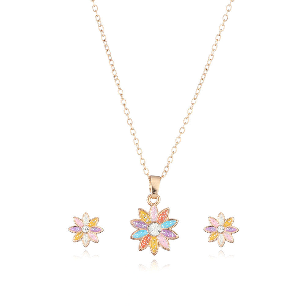 DiosaStyle Earrings Necklace Jewelry Set